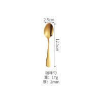 Golden Coffee Spoon