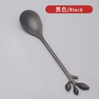 Leaf Spoon (Black)