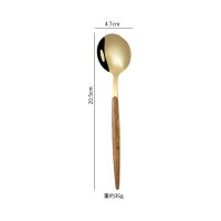 Gold Dinner Spoon