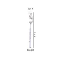 Marble Pattern Fork