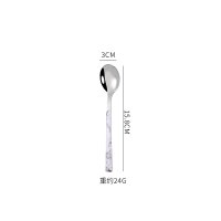 Marble Pattern Teaspoon