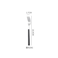 Black Handle Small Fork