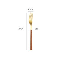 Gold Dessert Fork