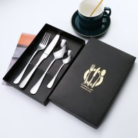 Silver 4-Piece Gift Box Set