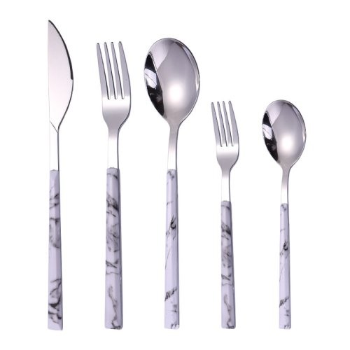 Creative Nordic Vintage Stainless Steel Cutlery Set