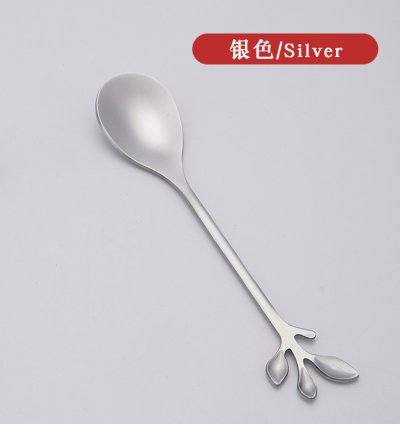 Leaf Spoon (Silver)