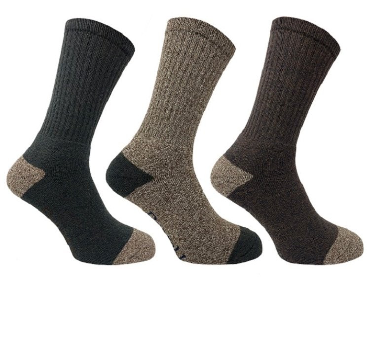 3PK BRAMBLE MENS ALL TERRAIN SOCKS