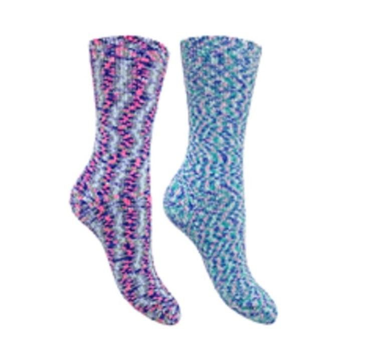 2 PK LADIES NICE COSY SOCKS