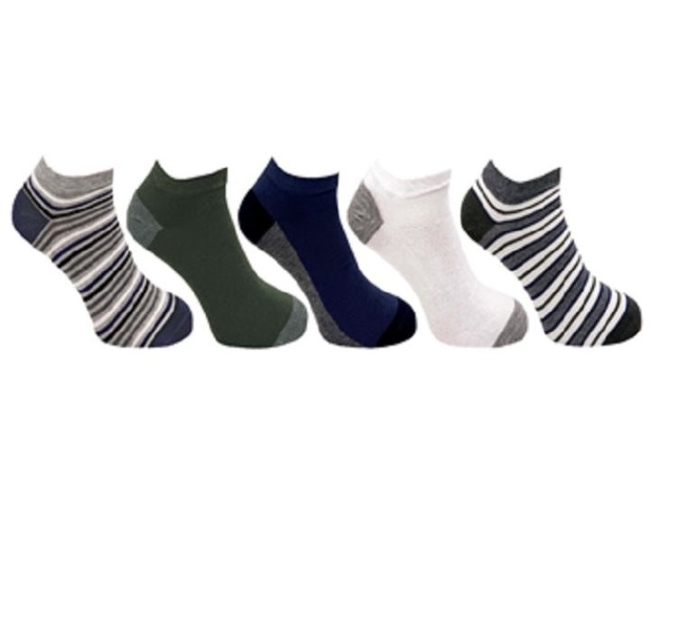 5PK MENS FLEXITOP TRAINERS