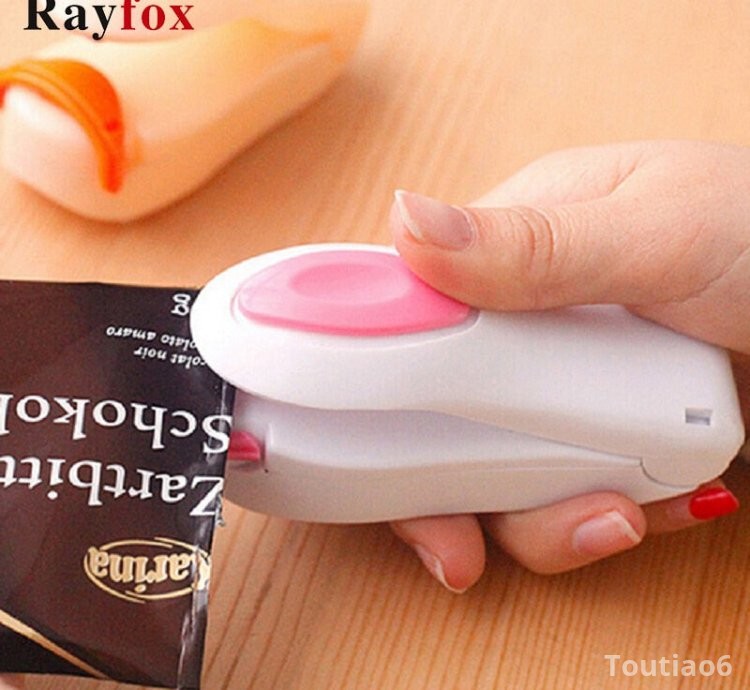 Kitchen Accessories Tools Mini Portable Food Clip Heat Sealing Machine Sealer Home Snack Bag Sealer Kitchen Utensils Gadget Item