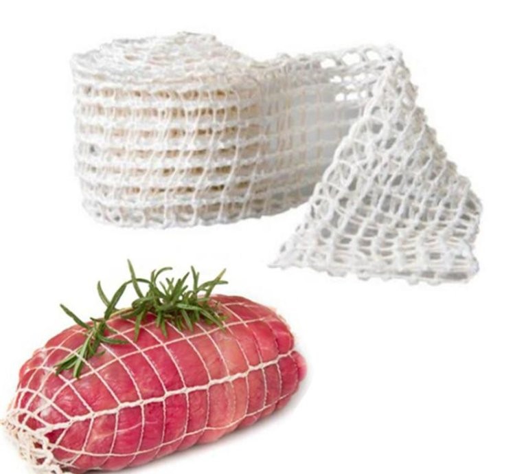 3Meters Cotton Meat Net Ham Sausage Net Butcher's String Sausage Roll Hot Dog Sausage Casing Packaging Tools Meat Cooking Tool