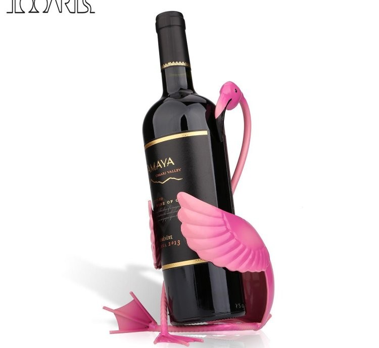 Tooarts Flamingo Wine Holder