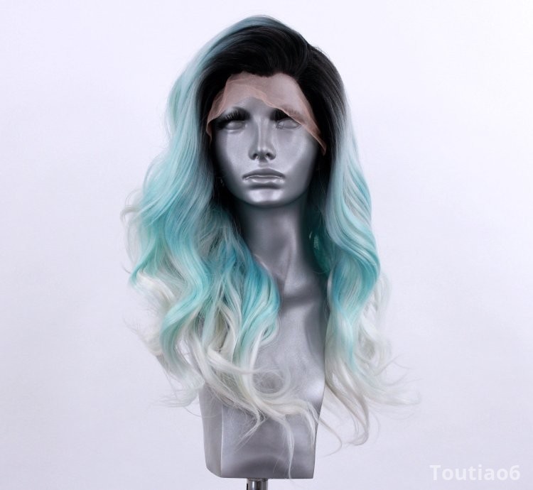 Kameron- Frozen Blue Ombre