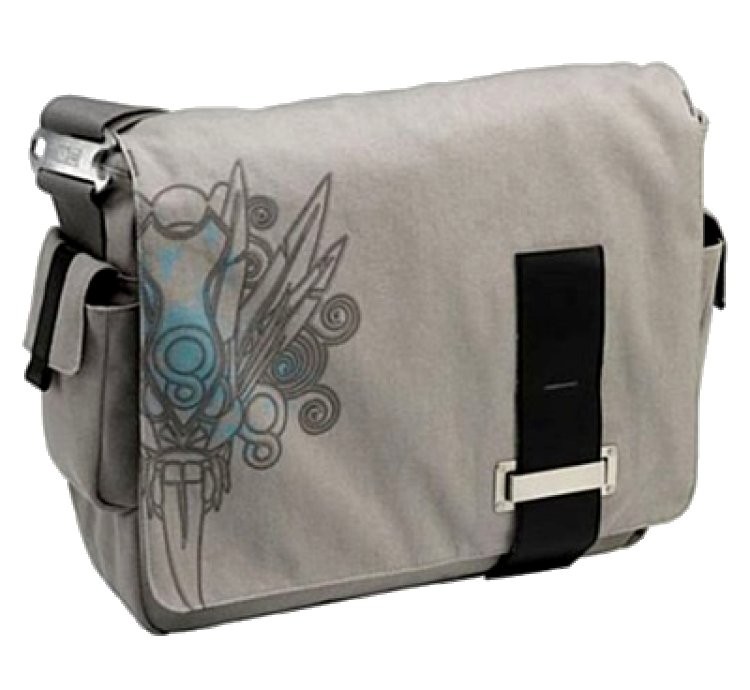 Fullsize Canvas Messenger Bag with Laptop Storage