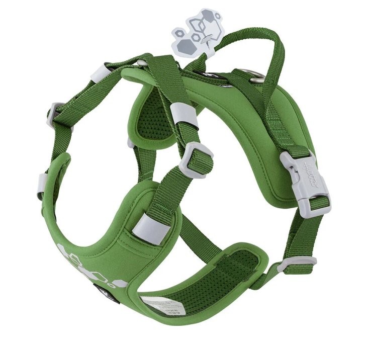 Hurtta Weekend Warrior II ECO Dog Harness Parsley 5 Sizes