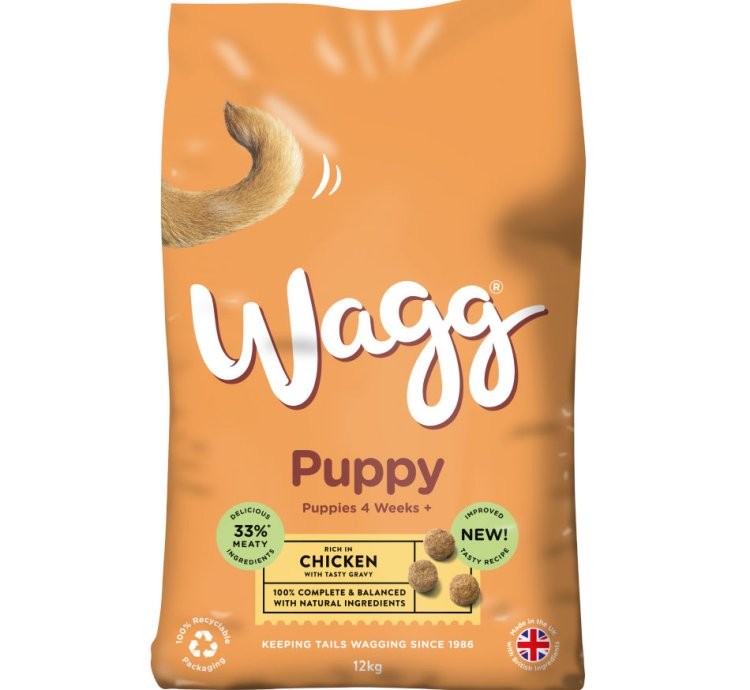 Wagg Puppy Complete Dog Food Chicken 2/12kg