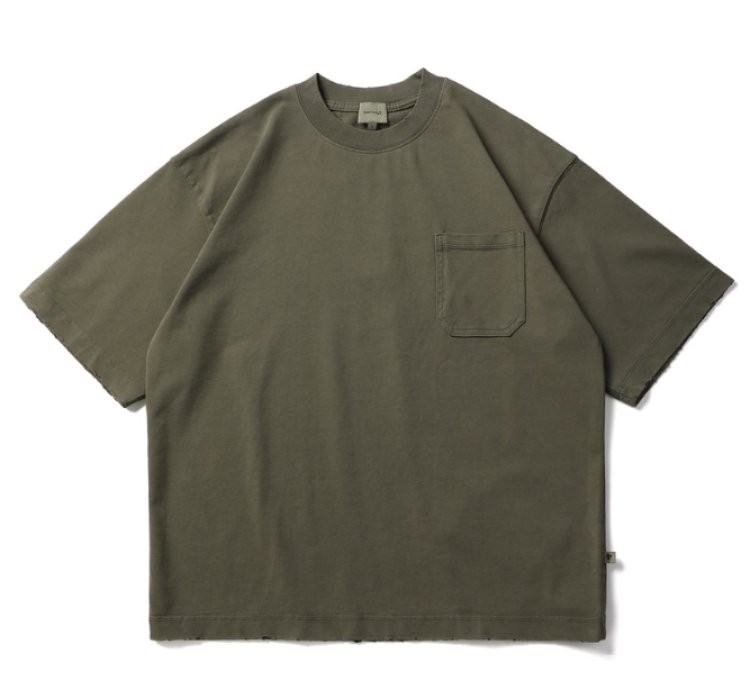 Pocket Tee In Green