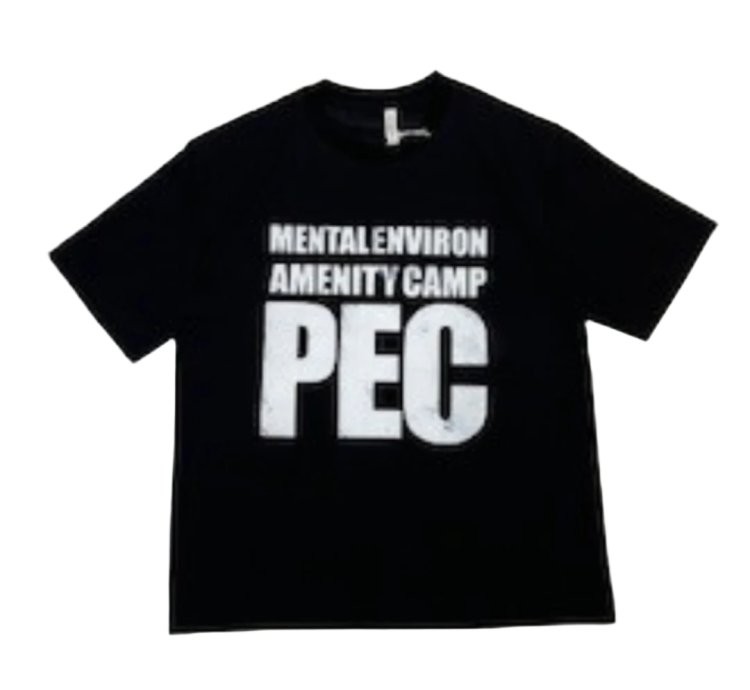 PEC Print Short-Sleeve T-Shirt In Black