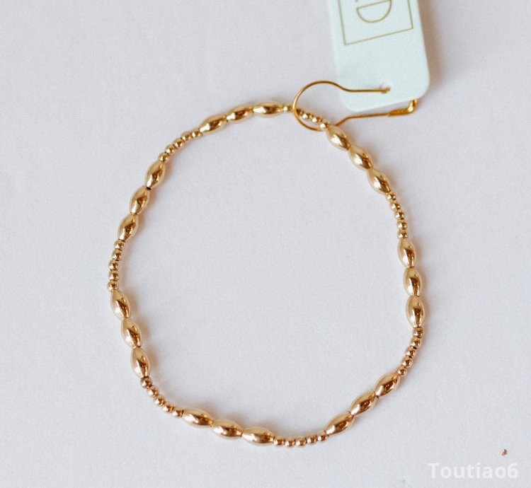 harmony joy pattern 2mm bead bracelet