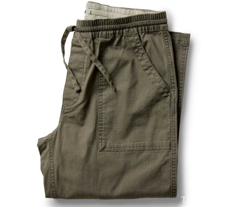 The Breakwater Pant in Mushroom Ripstop