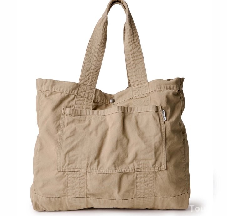 The Foundation Tote in Organic Khaki
