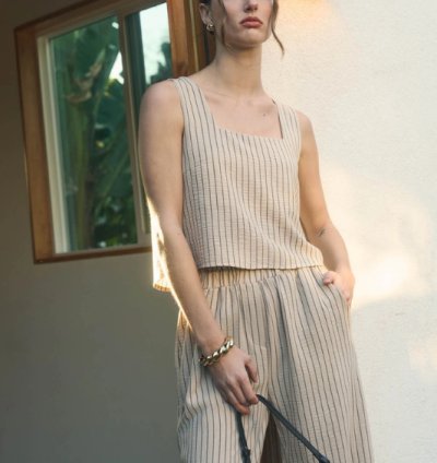 Eleanor Pinstripe Tank