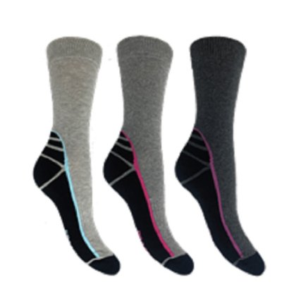 3 PK BRAMBLE LADIES HIKER SOCKS