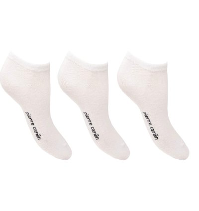 3PK LADIES PIERRE CARDIN LOGO TRAINER LINERS