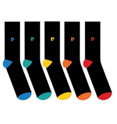 5PK MENS PIERRE CARDIN BAMBOO H&T SOCKS