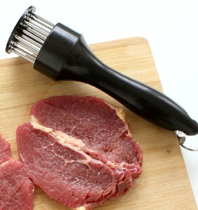 New Kitchen Tools Profession Meat Tenderizer Gadgets Needle With Stainless Steel Pounders Kitchen Tools Accessories