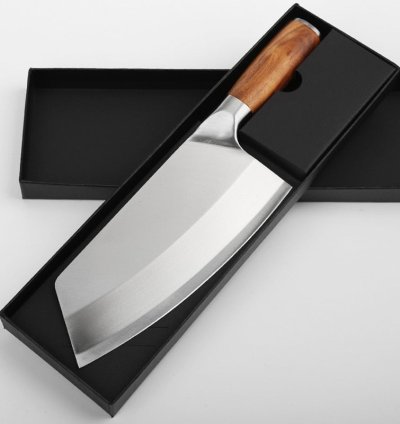 8inch Kitchen Knife Stainless Steel Meat Chopping Cleaver Slicing Vegetables Chinese Chef Knife