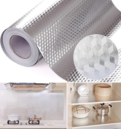 Aluminum Foil Kitchen Stickers