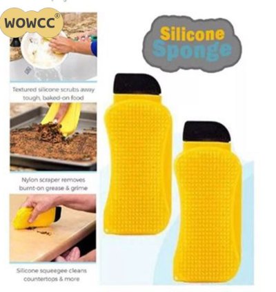 Magic 3 In 1 Silicone Sponge Clean Brush
