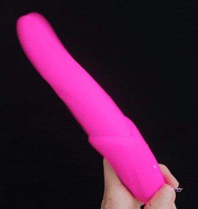 Gyrating Flicker Swinging, Lapping Vibrator - Soft Silicone