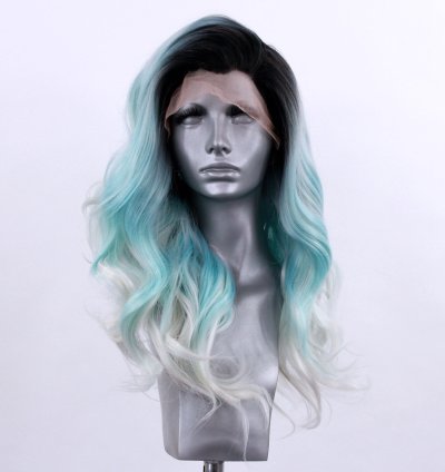 Kameron- Frozen Blue Ombre