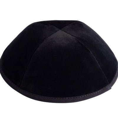 Four Panel Velvet Yarmulke