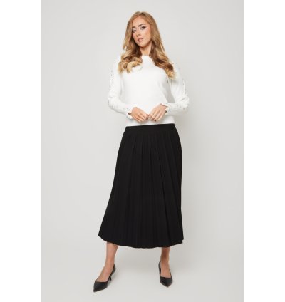 Women's Fine Knit Midi Skirt