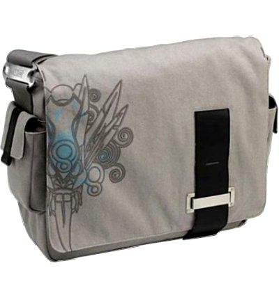 Fullsize Canvas Messenger Bag with Laptop Storage