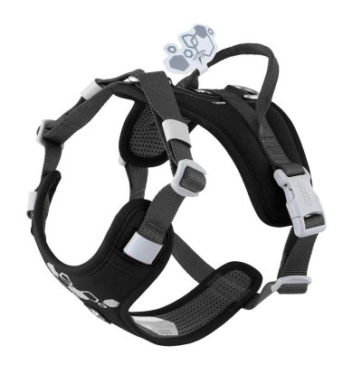 Hurtta Weekend Warrior II ECO Dog Harness Raven 5 Sizes