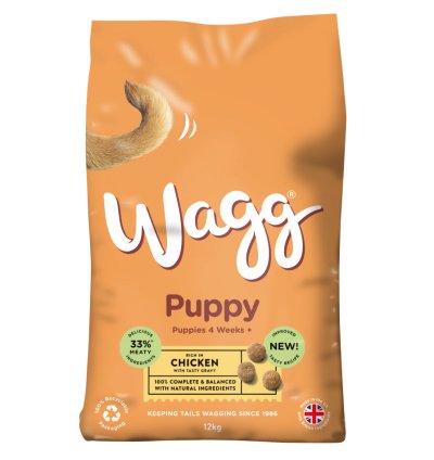 Wagg Puppy Complete Dog Food Chicken 2/12kg