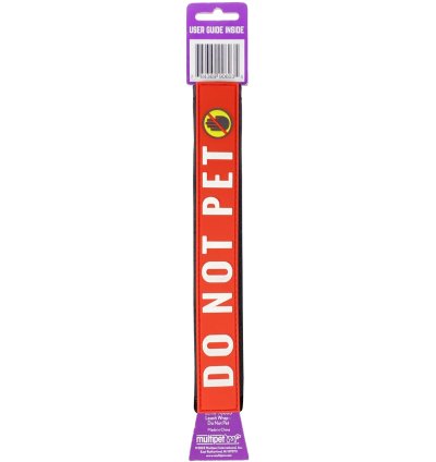 Multipet "Do Not Pet" Dog Leash Wrap