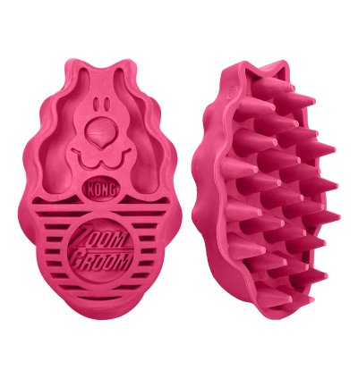 KONG ZoomGroom Raspberry