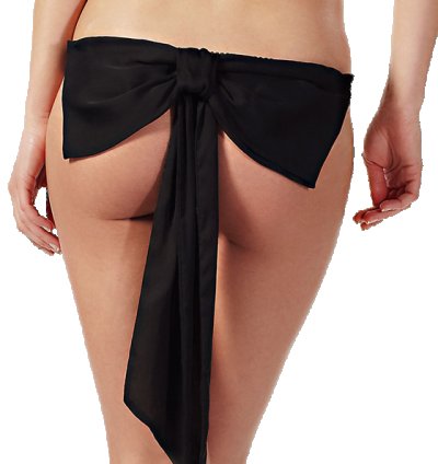 Chiffon Bow Panty