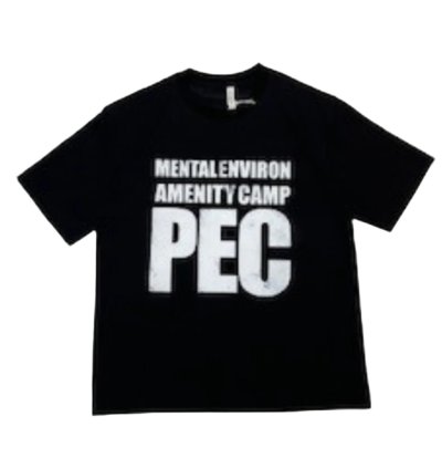 PEC Print Short-Sleeve T-Shirt In Black