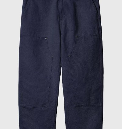 Carhartt Wip Pantolone Walter Double Knee Blu Uomo