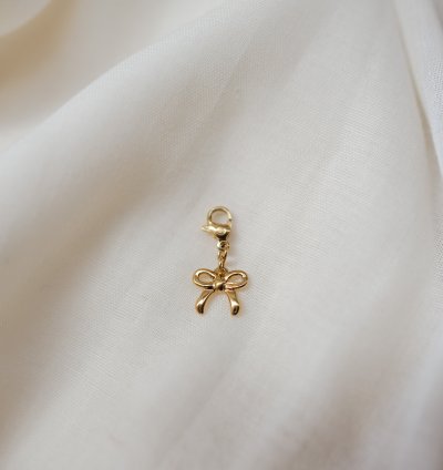 Golden Bow Pendant