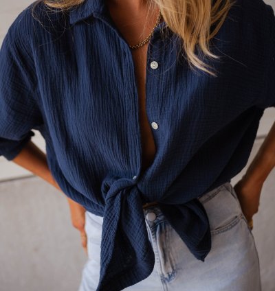 Midnight Blue Susanna Shirt