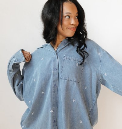 statton oversized shacket