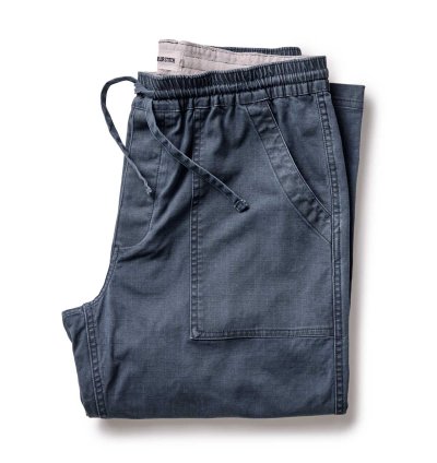 The Breakwater Pant in Dark Navy Ripstop