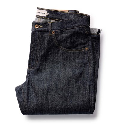 The Straight Jean in Rigid Organic Selvedge